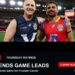 TV ratings image for Thursday 27 August 2026 using a real AFL Legends Game image with AFL Legends Game leads overlay.