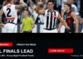 TV ratings image for Friday 28 August 2026 featuring real AFL action with AFL finals lead overlay.