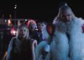 Kristen Bell as Mrs Claus and David Harbour as Santa in Violent Night 2