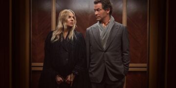 Sienna Miller and Dominic West in the HBO and Sky Original drama series War.