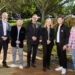 West Coast Visions 2026 recipient Richard Vilensky with the film's producers and funding representatives