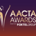 AACTA Awards trophy and official awards branding
