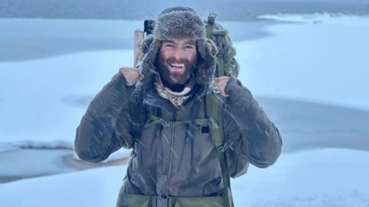 Alone Australia Season 4 winner Trent Fenton in the Arctic Circle