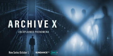 Archive X Unexplained Phenomena key art for AMC+ October 2026