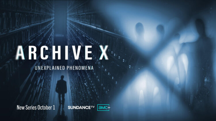 Archive X Unexplained Phenomena key art for AMC+ October 2026
