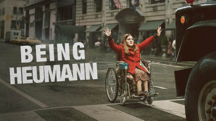 Ruth Madeley as Judy Heumann in Being Heumann key art