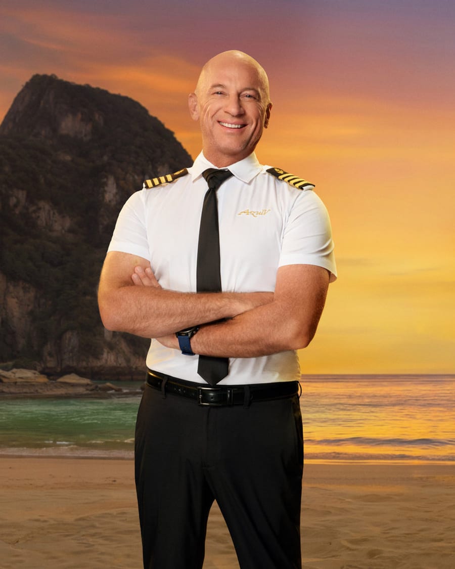 Captain Kerry Titheradge in uniform for Below Deck Season 13