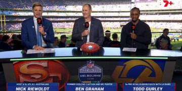 Ben Graham on Seven's NFL coverage in Melbourne