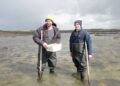 Colin Fassnidge collecting oysters in Galway for Better Homes and Gardens