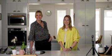 Johanna Griggs and Kate Jenkinson on Better Homes and Gardens