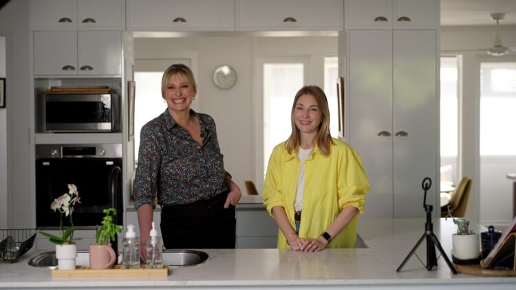 Johanna Griggs and Kate Jenkinson on Better Homes and Gardens