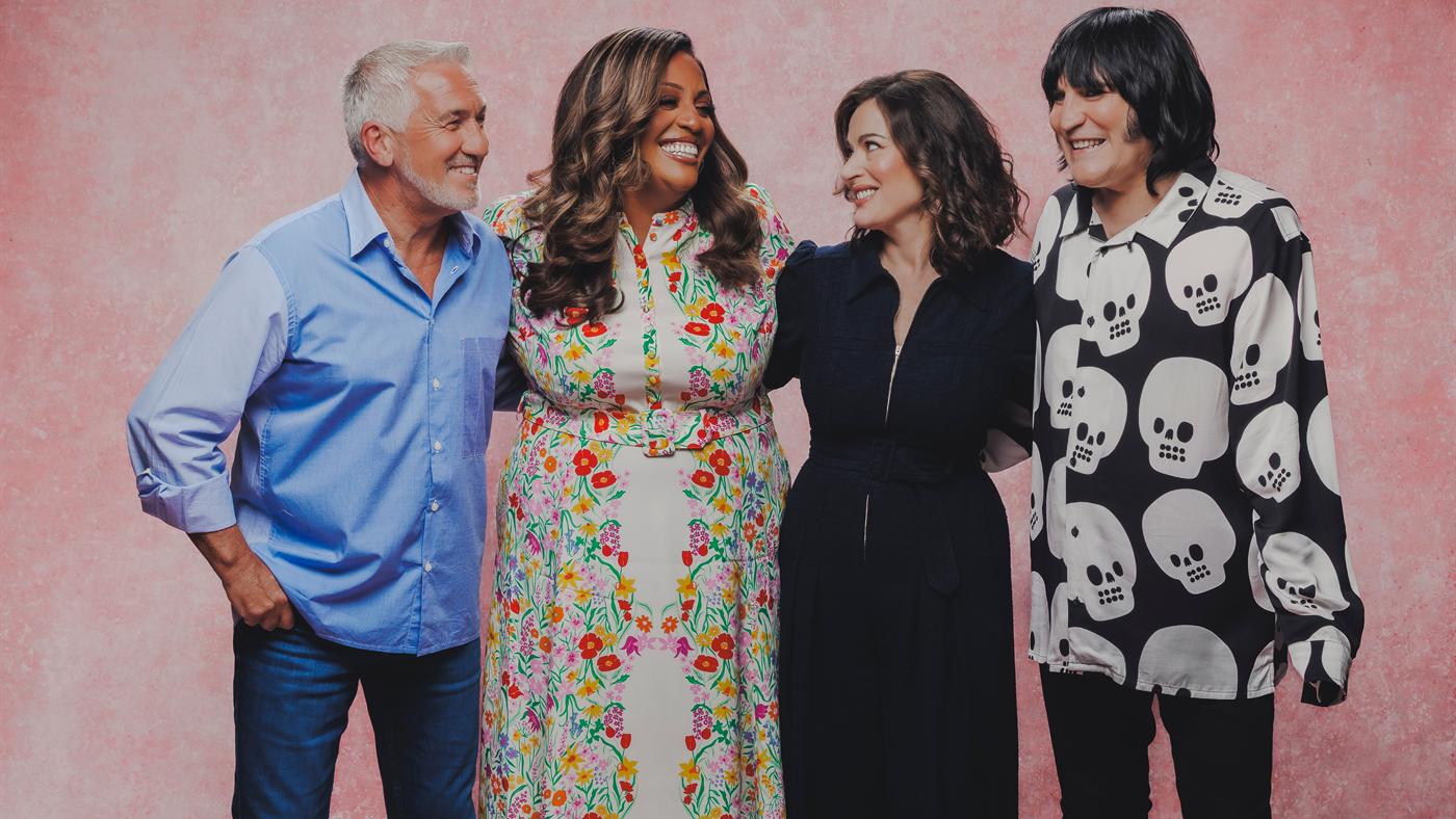 Paul Hollywood, Alison Hammond, Nigella Lawson and Noel Fielding for The Great British Bake Off season 17