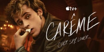 Benjamin Voisin as Antonin Carême in the Apple TV drama Carême