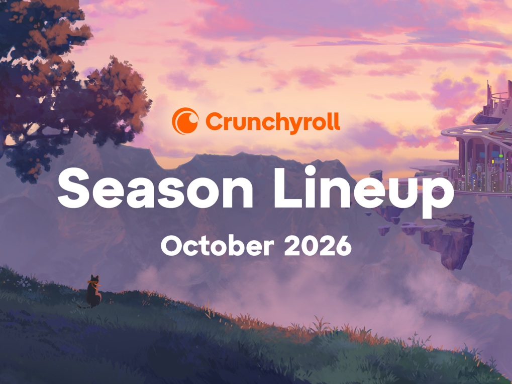 Crunchyroll October 2026 anime season artwork