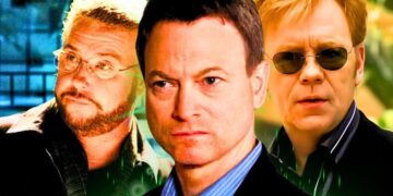 William Petersen, Gary Sinise and David Caruso from the CSI television franchise
