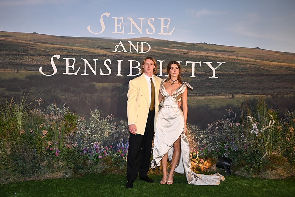 George MacKay and Daisy Edgar-Jones at the Sense and Sensibility London world premiere