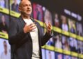 DAZN Media Plus sports advertising presentation at the 2027 Upfront event