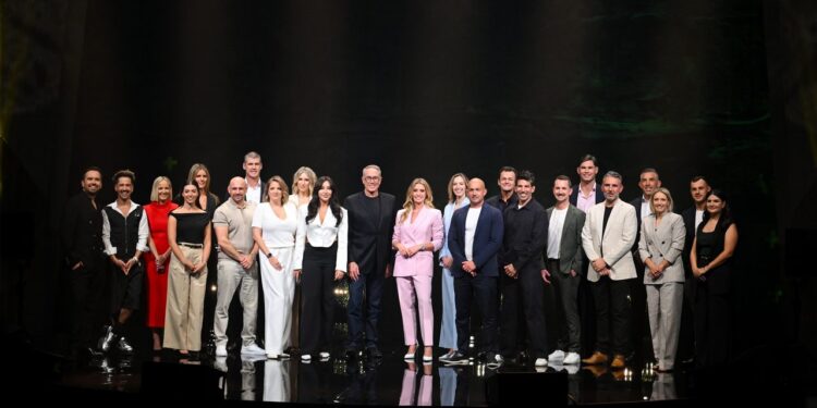 Foxtel Media 2027 Upfront speakers on stage