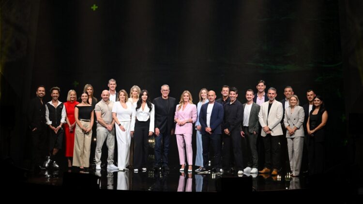Foxtel Media 2027 Upfront speakers on stage