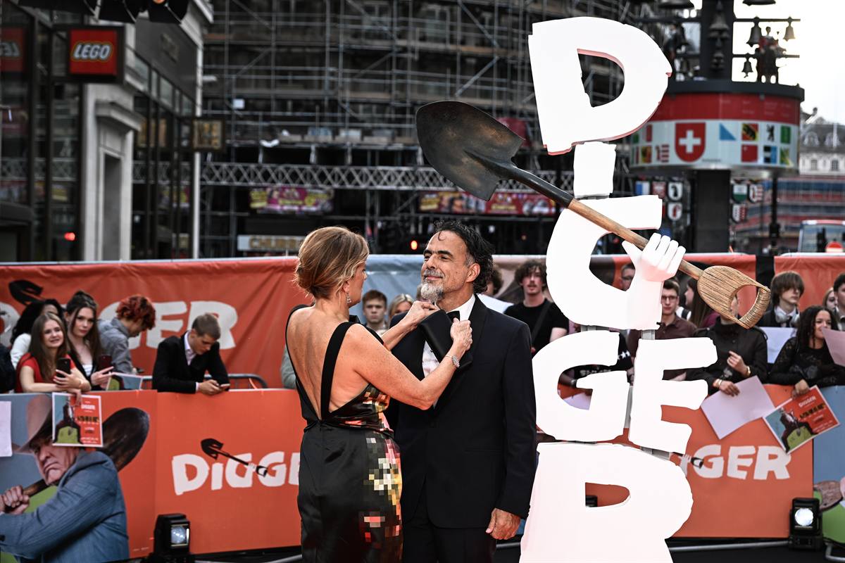 Alejandro G. Iñárritu at the Digger world premiere in London