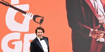 Tom Cruise at the Digger world premiere in London