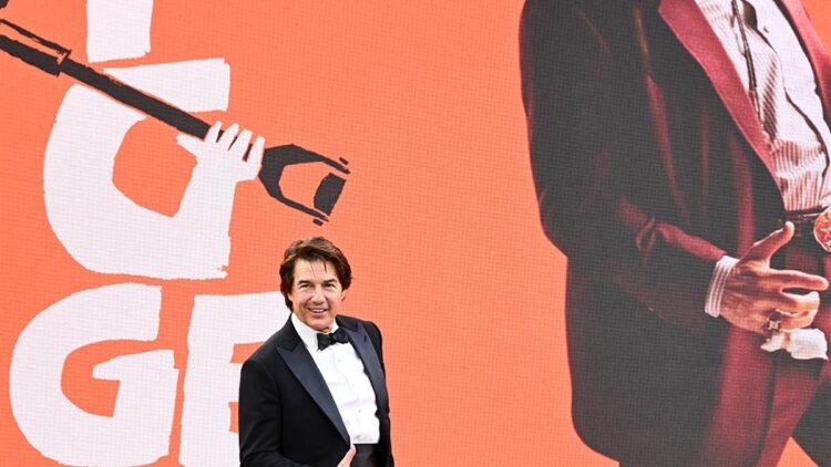 Tom Cruise at the Digger world premiere in London