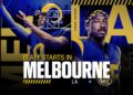 It All Starts In Melbourne LA Rams docuseries artwork for ESPN Australia