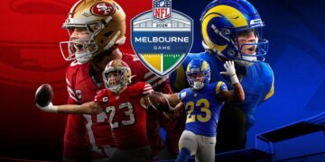 NFL Melbourne Game Rams v 49ers on ESPN and Disney Plus