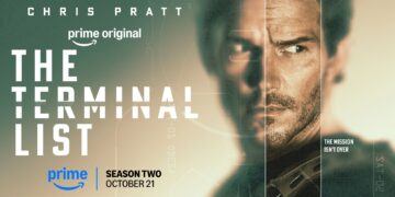 Chris Pratt in The Terminal List season two Prime Video artwork