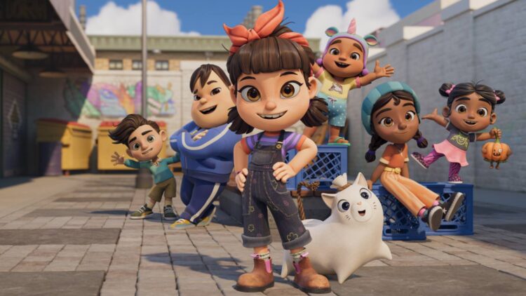 Flower, Flour and friends in the official Flower & Flour Season 2 publicity image