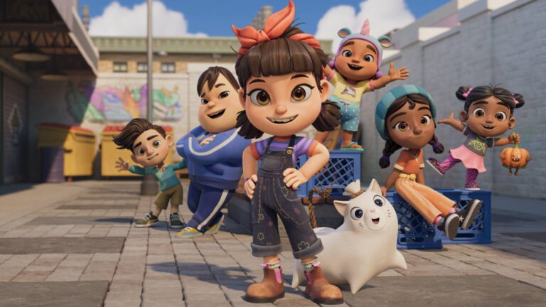 Flower, Flour and friends in the official Flower & Flour Season 2 publicity image