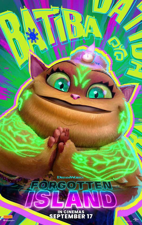 Batiba character poster for Forgotten Island