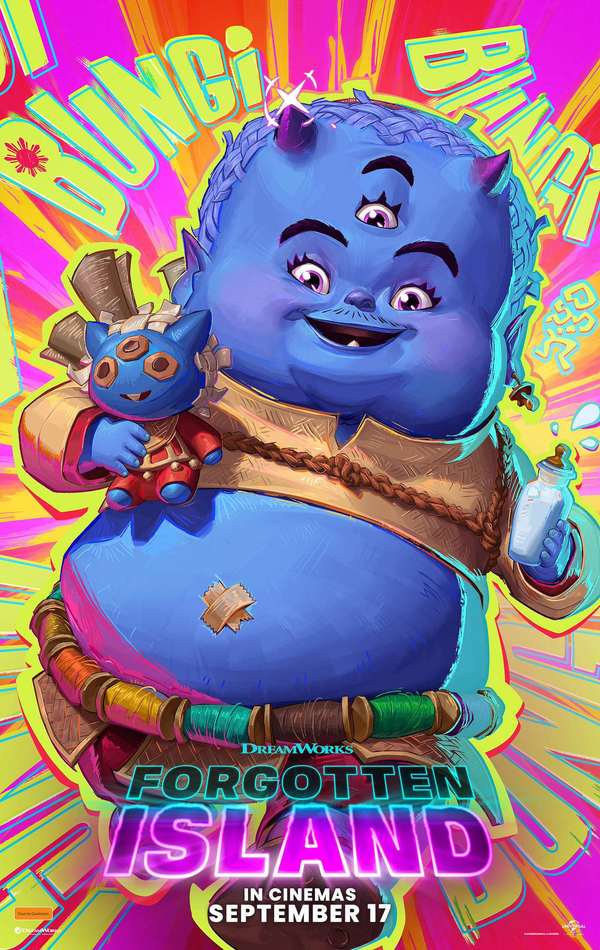 Bungi character poster for Forgotten Island