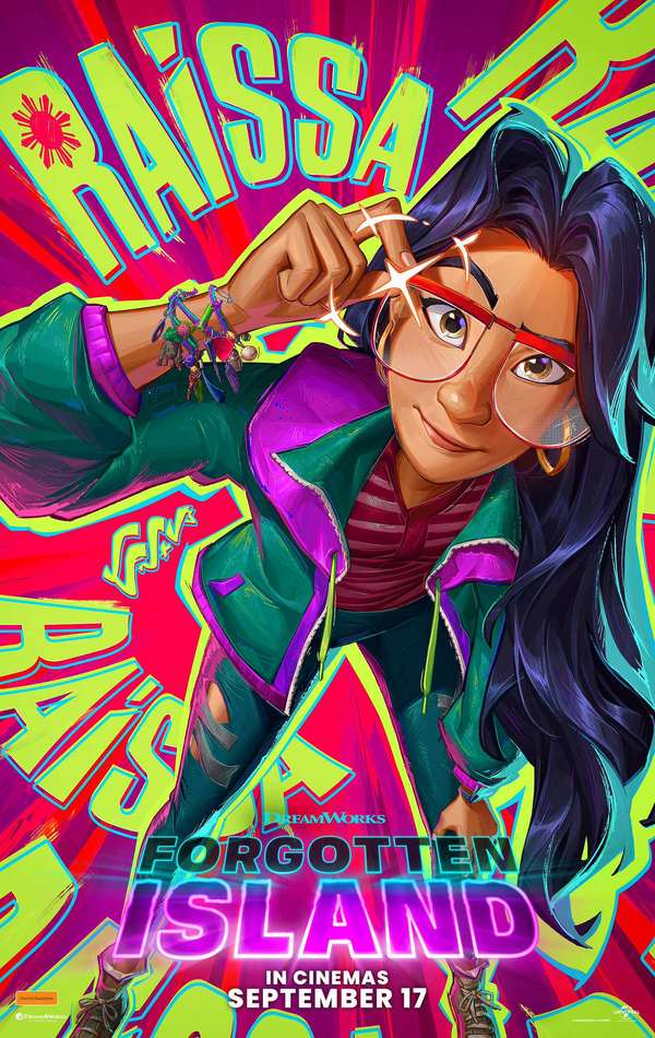 Raissa character poster for Forgotten Island
