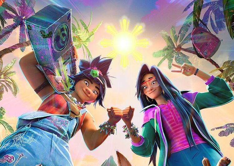 Jo and Raissa in DreamWorks Animation's Forgotten Island