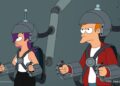 Leela and Fry in Futurama