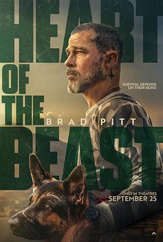 Heart of the Beast official poster featuring Brad Pitt and Odin
