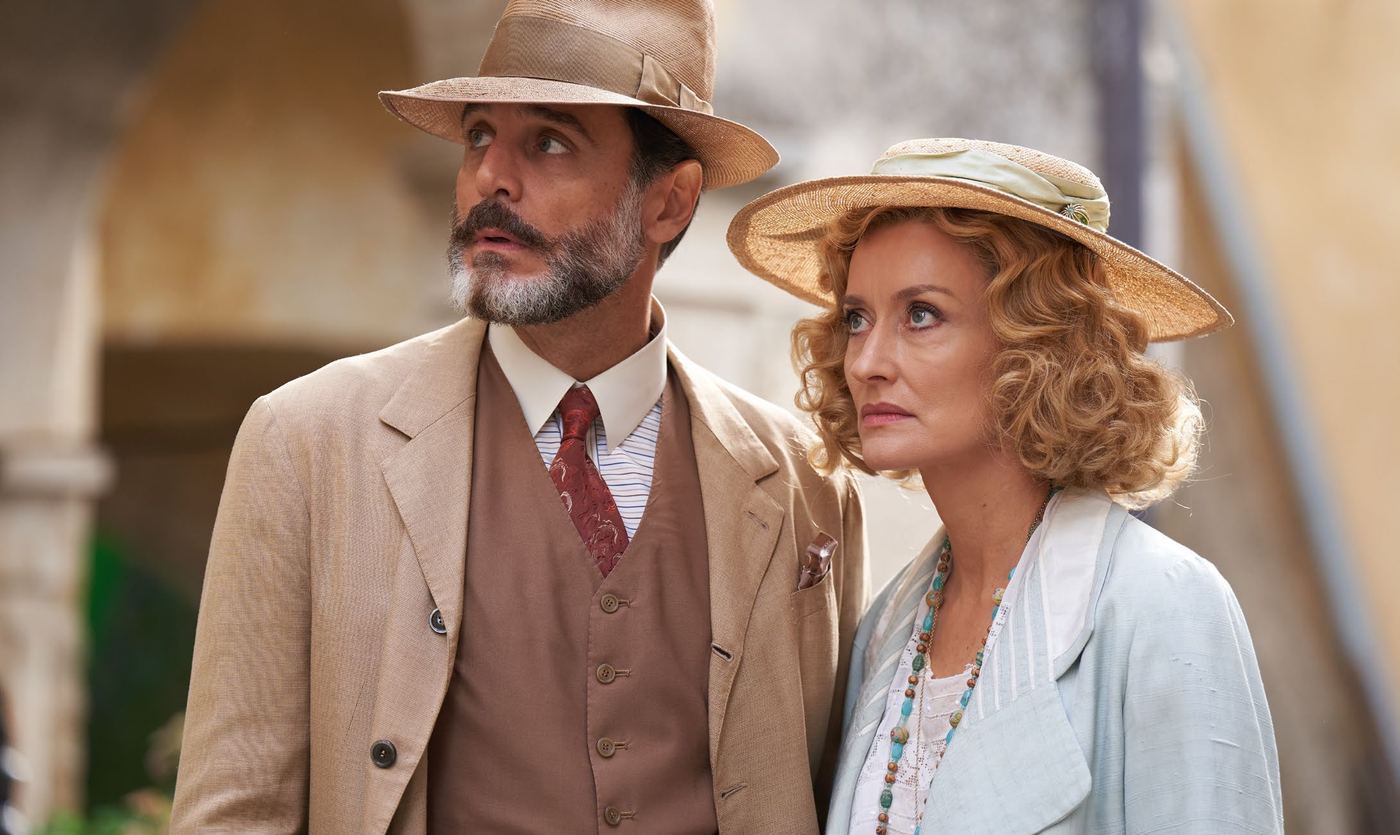 Two characters from Hotel Portofino, with seasons one and two coming to SBS On Demand.