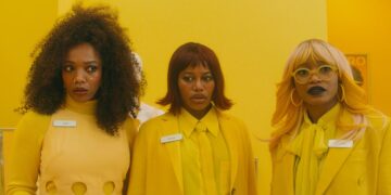 Naomi Ackie, Taylour Paige and Keke Palmer in I Love Boosters