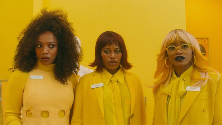 Naomi Ackie, Taylour Paige and Keke Palmer in I Love Boosters