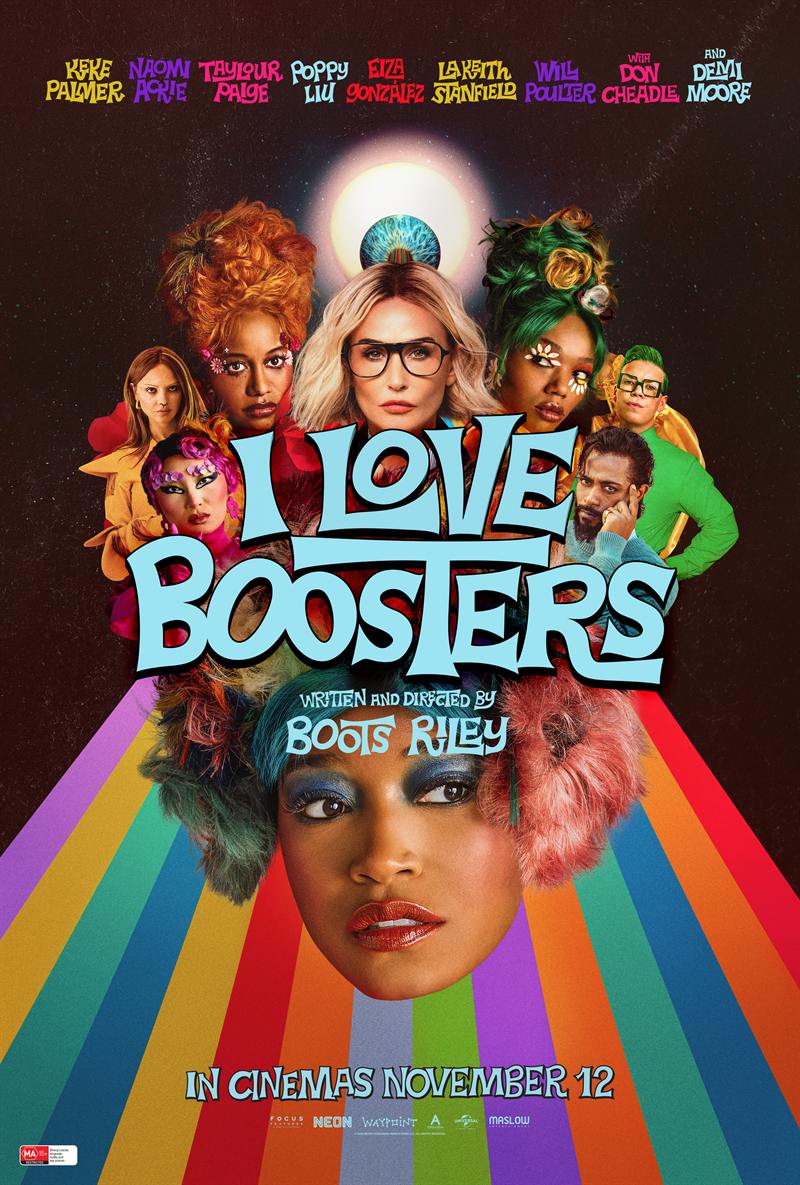 Official Australian poster for I Love Boosters