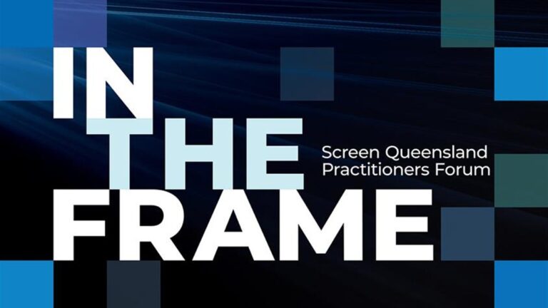 In the Frame Screen Queensland Practitioners Forum artwork