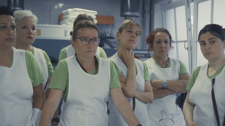 Housekeeping team in the documentary Personale