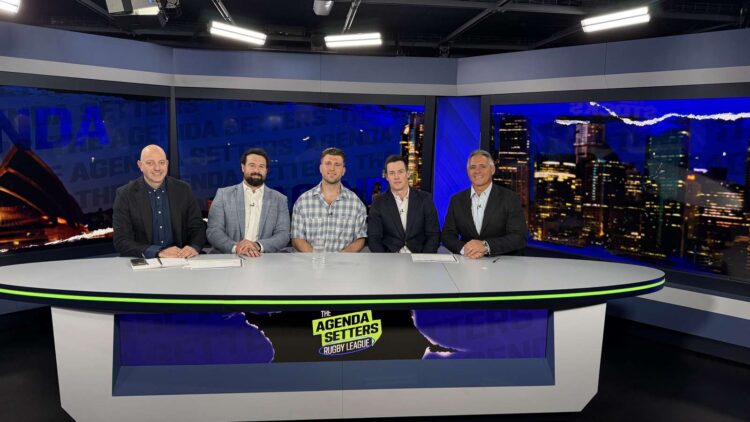 Jai Arrow appears on The Agenda Setters Rugby League on Channel 7