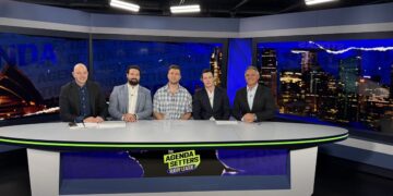 Jai Arrow on The Agenda Setters Rugby League on Channel 7
