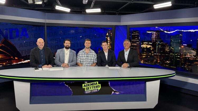 Jai Arrow on The Agenda Setters Rugby League on Channel 7