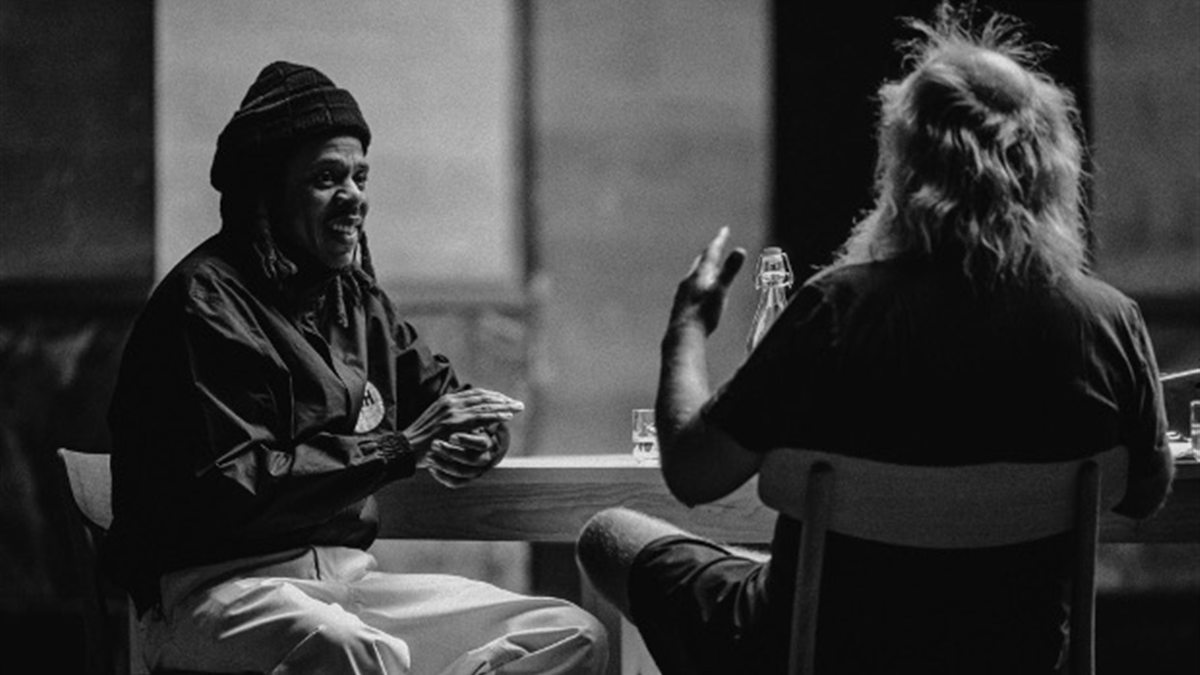 JAŸ-Z and Rick Rubin in conversation for JAŸ-Z IN 8