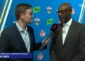 Jerry Rice on Channel 7 and 7plus NFL coverage in Melbourne