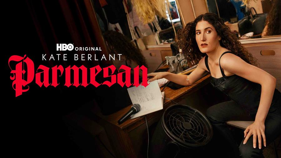 Kate Berlant in her HBO comedy special Parmesan