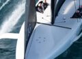 America's Cup racing yacht for Kayo Sports coverage